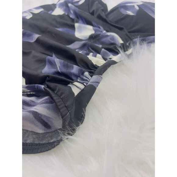 MIRACLESUIT Pandora One Piece Slimming Swimsuit Beach Black Floral Plus Size 16 - Picture 13 of 13